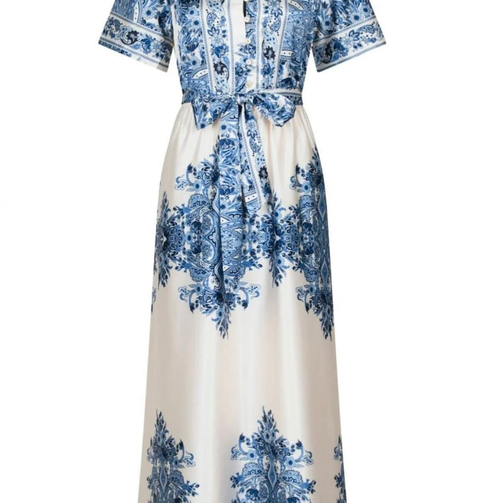 
                  
                    NEO NOIR NOELLE PAISLEY BORDER DRESS BRIGHT BLUE
                  
                