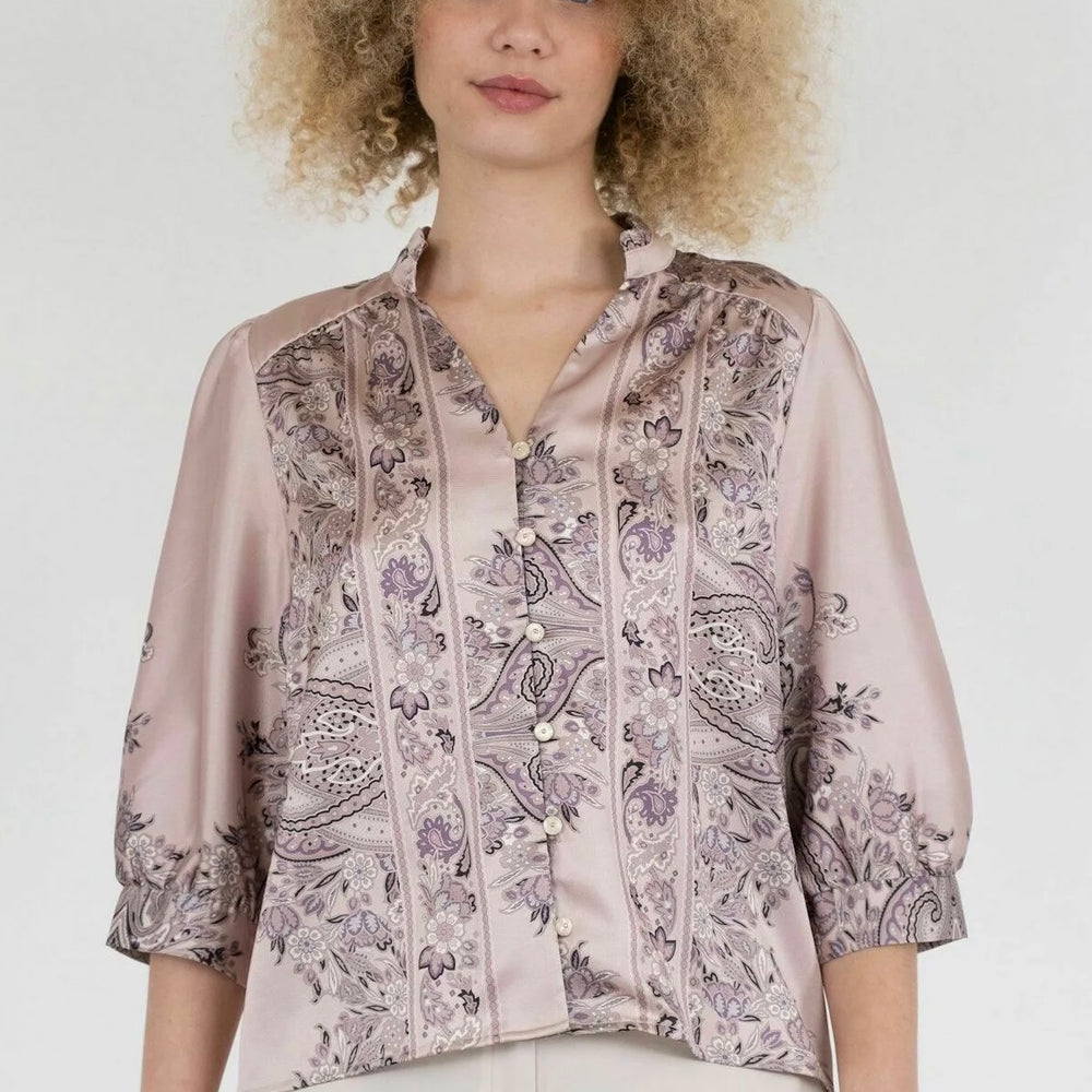 
                  
                    NEO NOIR ROSELLE PAISLEY BORDER BLOUSE DUSTY ROSE
                  
                