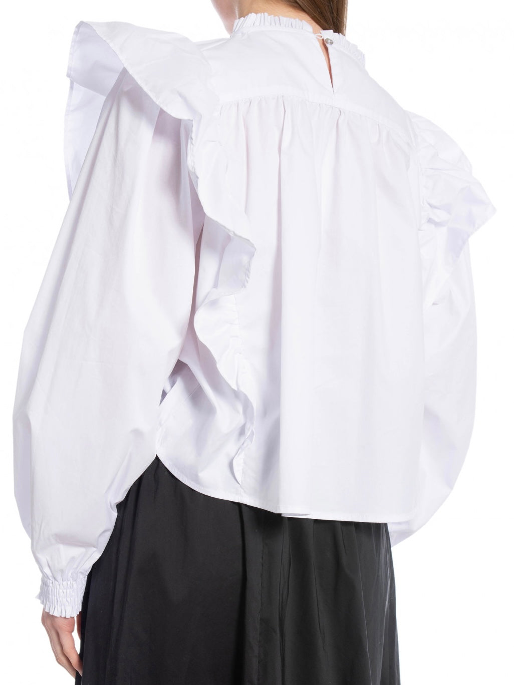 
                  
                    CO’COUTURE CRISP FRILL BLOUSE WHITE
                  
                