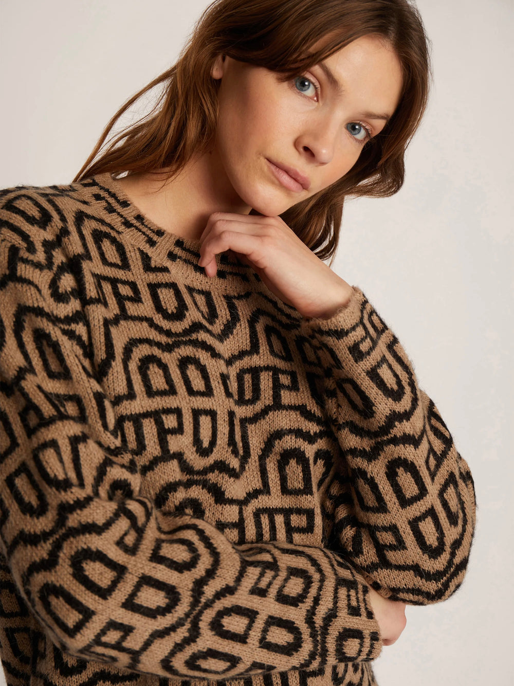 MUNTHE TAKILLU CAMEL KNIT