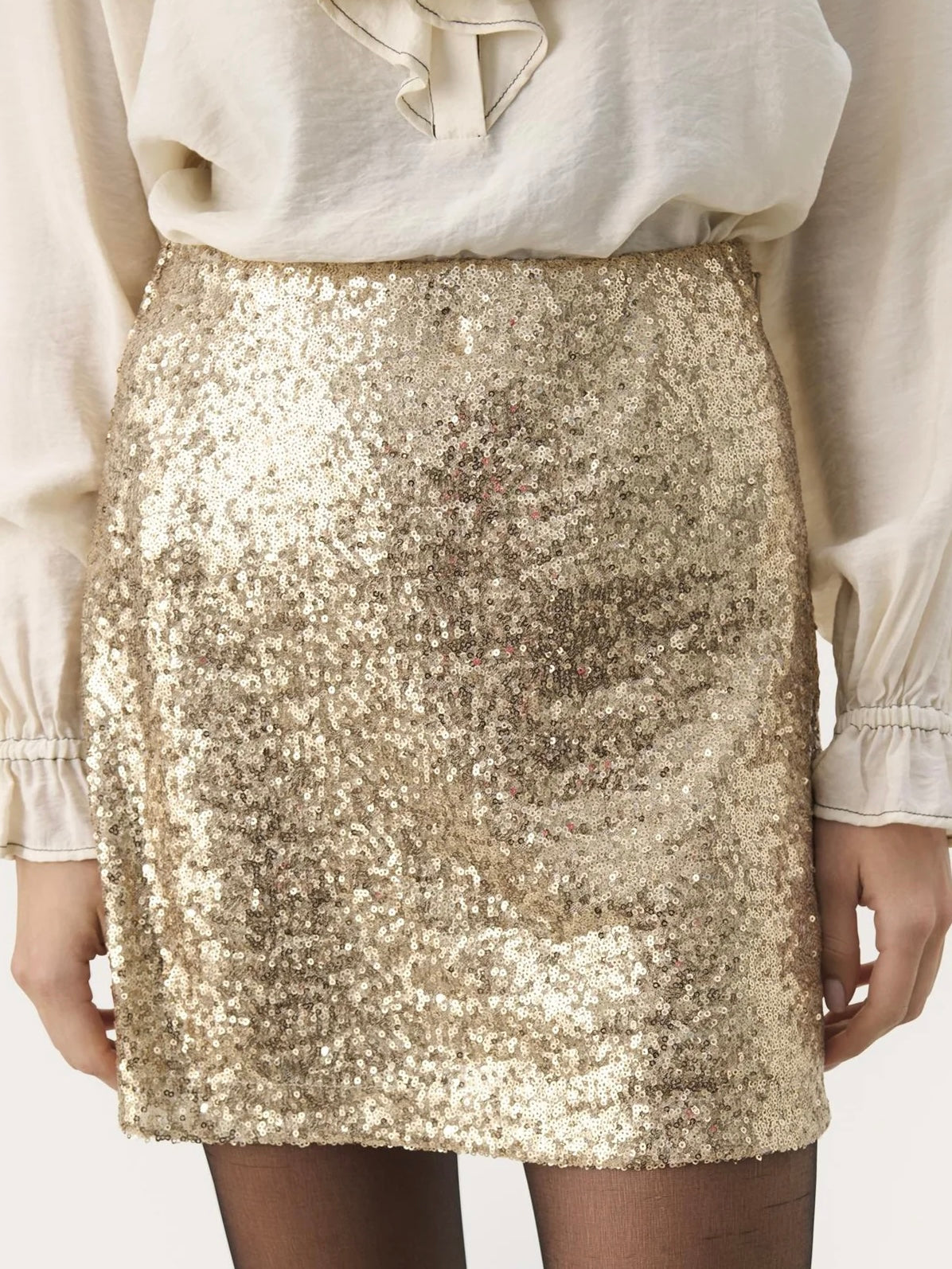 
                  
                    PART TWO MALIVA SKIRT GOLD
                  
                