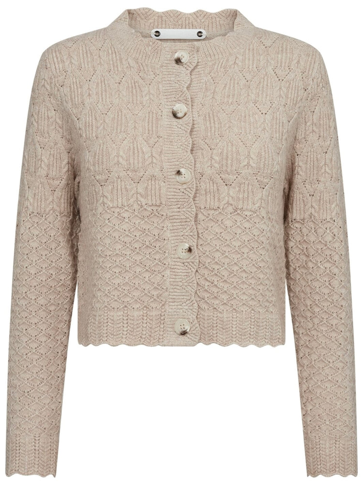 
                  
                    CO’COUTURE POINTELLE CARDIGAN BONE
                  
                
