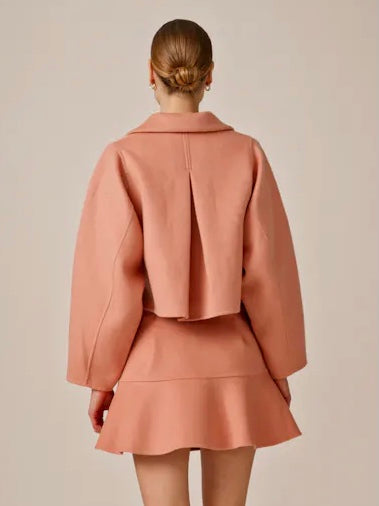 
                  
                    BY TIMO TAILORED CROPPED JACKET DUSTY PINK
                  
                