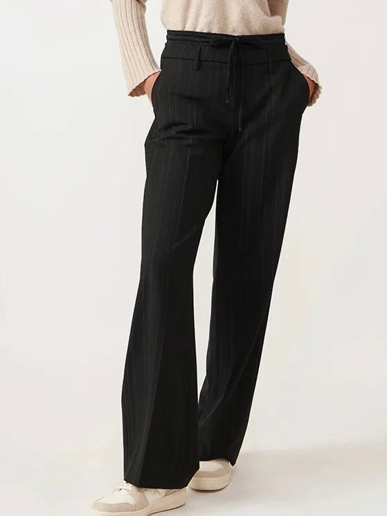 CAMBIO AMELIE DOUBLE WAIST BLACK SILVER