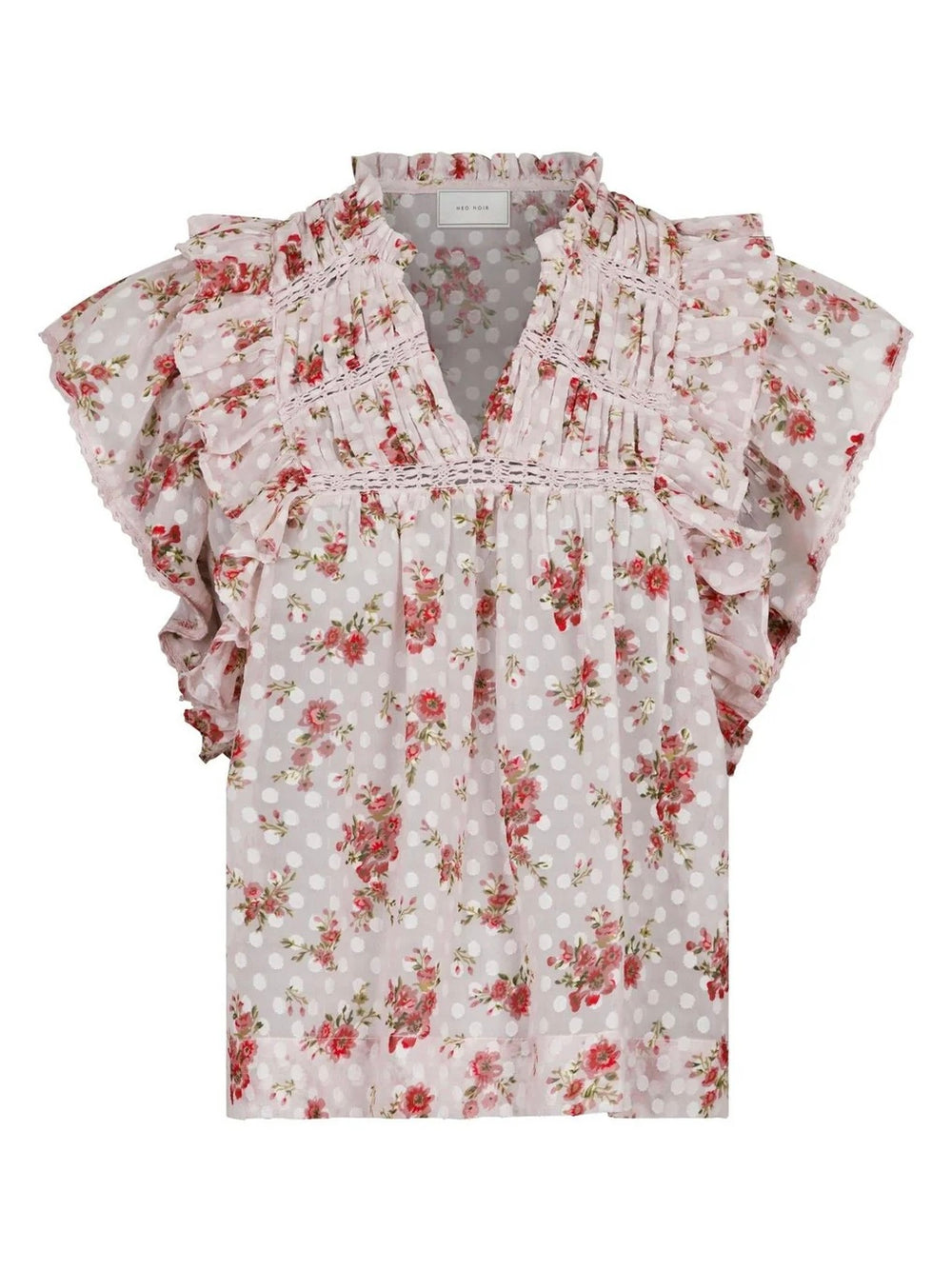 NEO NOIR JAYLA DREAMY ROSE TOP ROSE