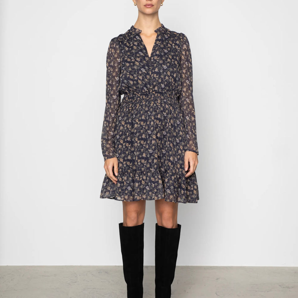 
                  
                    CAMILLA PIHL EIRA DRESS NAVY DAHLIA PRINT
                  
                