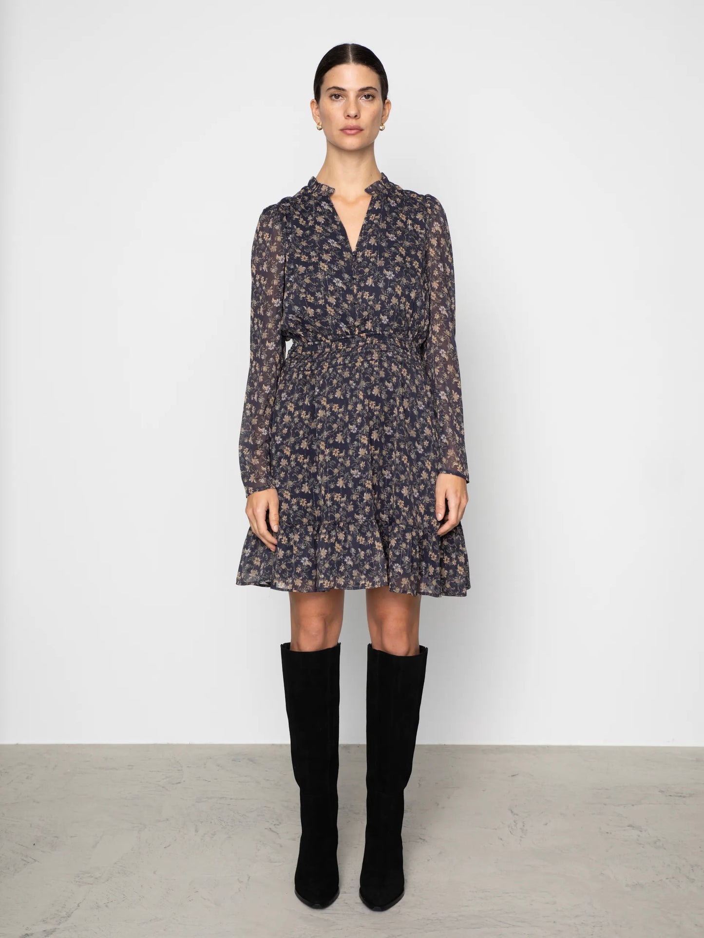 
                  
                    CAMILLA PIHL EIRA DRESS NAVY DAHLIA PRINT
                  
                