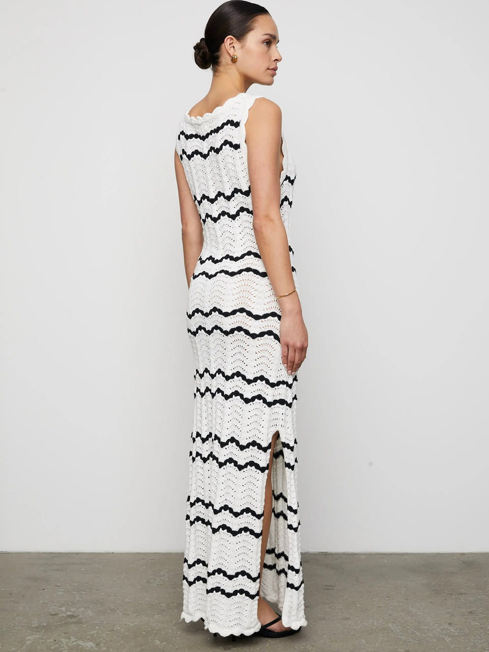 CAMILLA PIHL BASILIA DRESS CREAM STRIPE