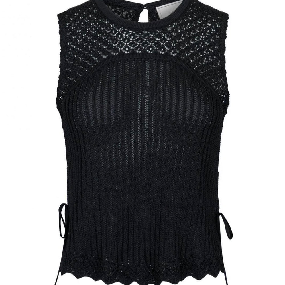 
                  
                    NEO NOIR CORAL KNIT TOP BLACK
                  
                