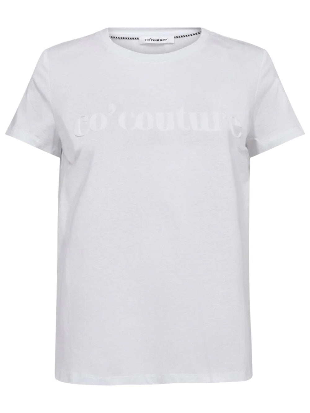 CO’COUTURE EMBOSSED LOGO TEE