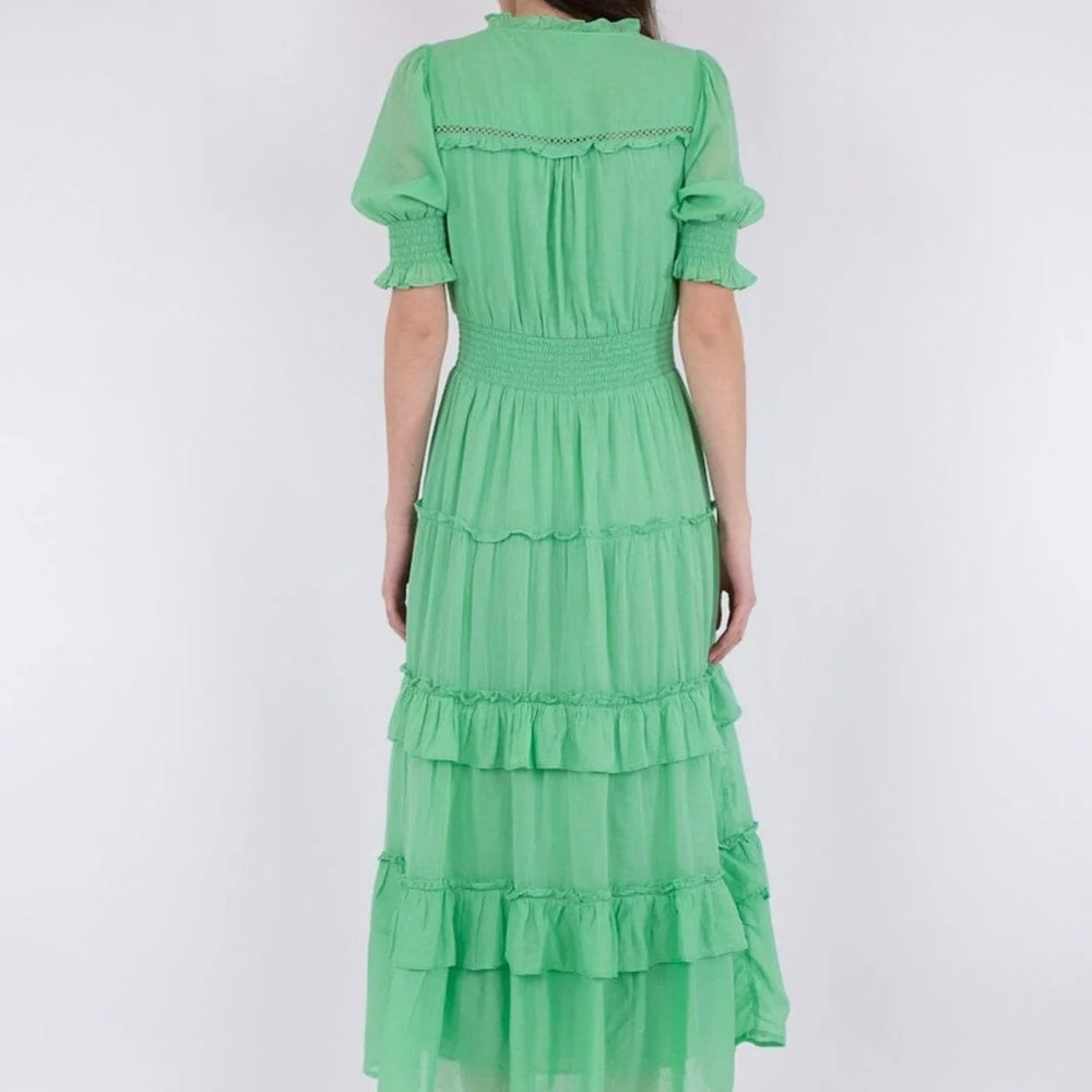 
                  
                    NEO NOIR SOPHIE S VOILE DRESS APPLE GREEN
                  
                