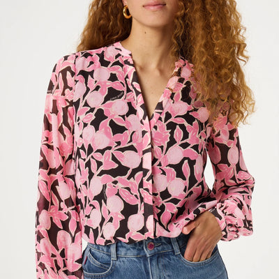 FABIENNE CHAPOT FRIDA BLOUSE  PINK RODEO PINK EDEN