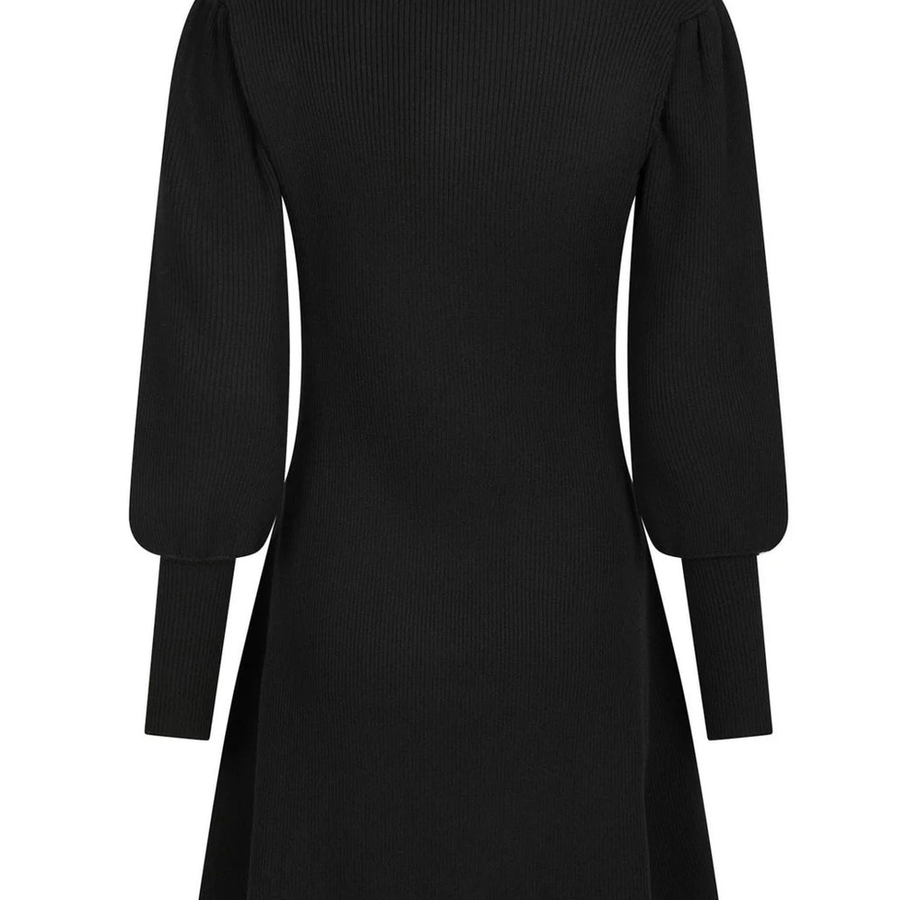 
                  
                    NEO NOIR POLLI RIB KNIT DRESS BLACK
                  
                