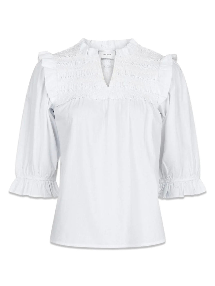 
                  
                    NEO NOIR MIRI C POPLIN BLOUSE WHITE
                  
                