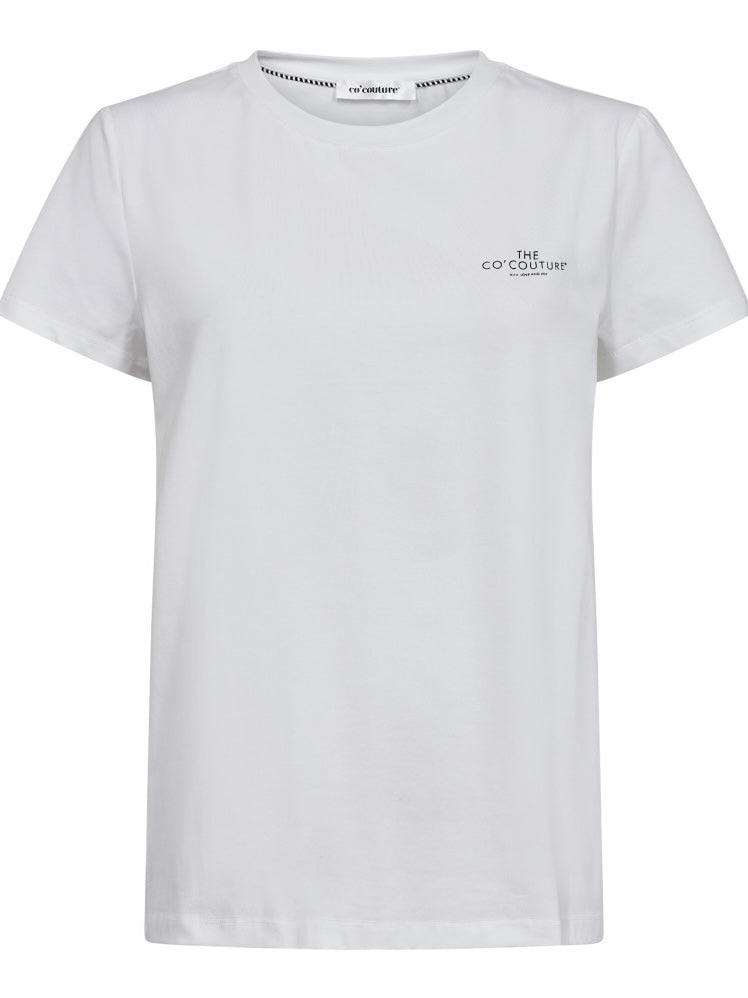 CO’COUTURE PETITE  LOGO TEE HVIT