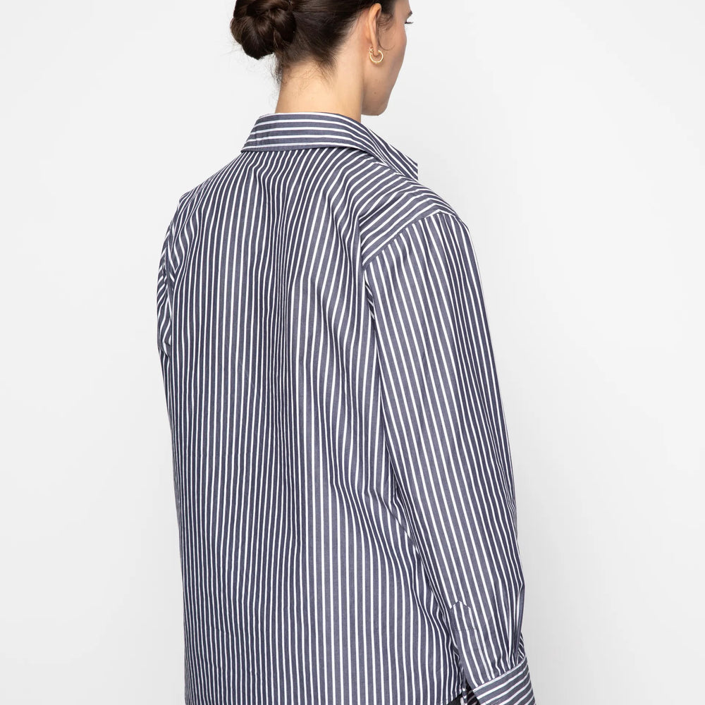 
                  
                    CAMILLA PIHL FRITILA SHIRT DARK NAVY STRIPE
                  
                