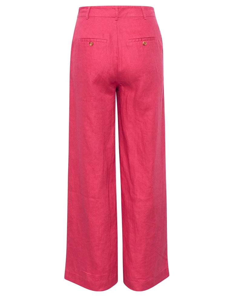 
                  
                    PART TWO NINNES LINEN TROUSERS CLARET RED
                  
                