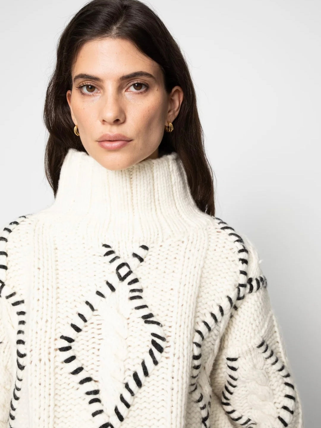 
                  
                    CAMILLA PIHL NEVA CABLE KNIT CREAM
                  
                