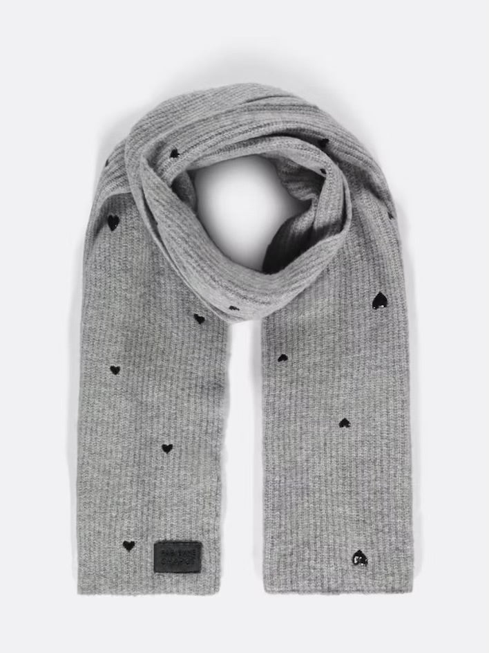 FABIENNE CHAPOT LIDIA SCARF GREY MELANGE