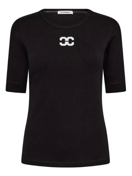 CO’COUTURE GRANNY LOGO TEE BLACK