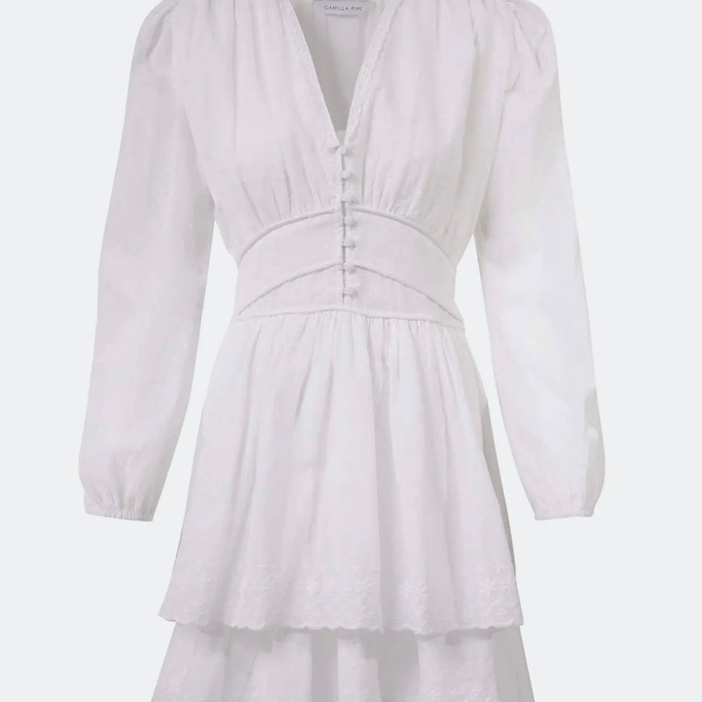 
                  
                    CAMILLA PIHL LEA DRESS WHITE
                  
                