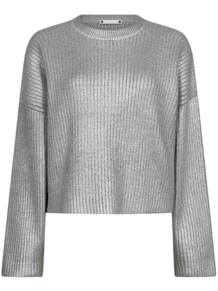 
                  
                    CO’COUTURE ROW FOIL KNIT SILVER
                  
                