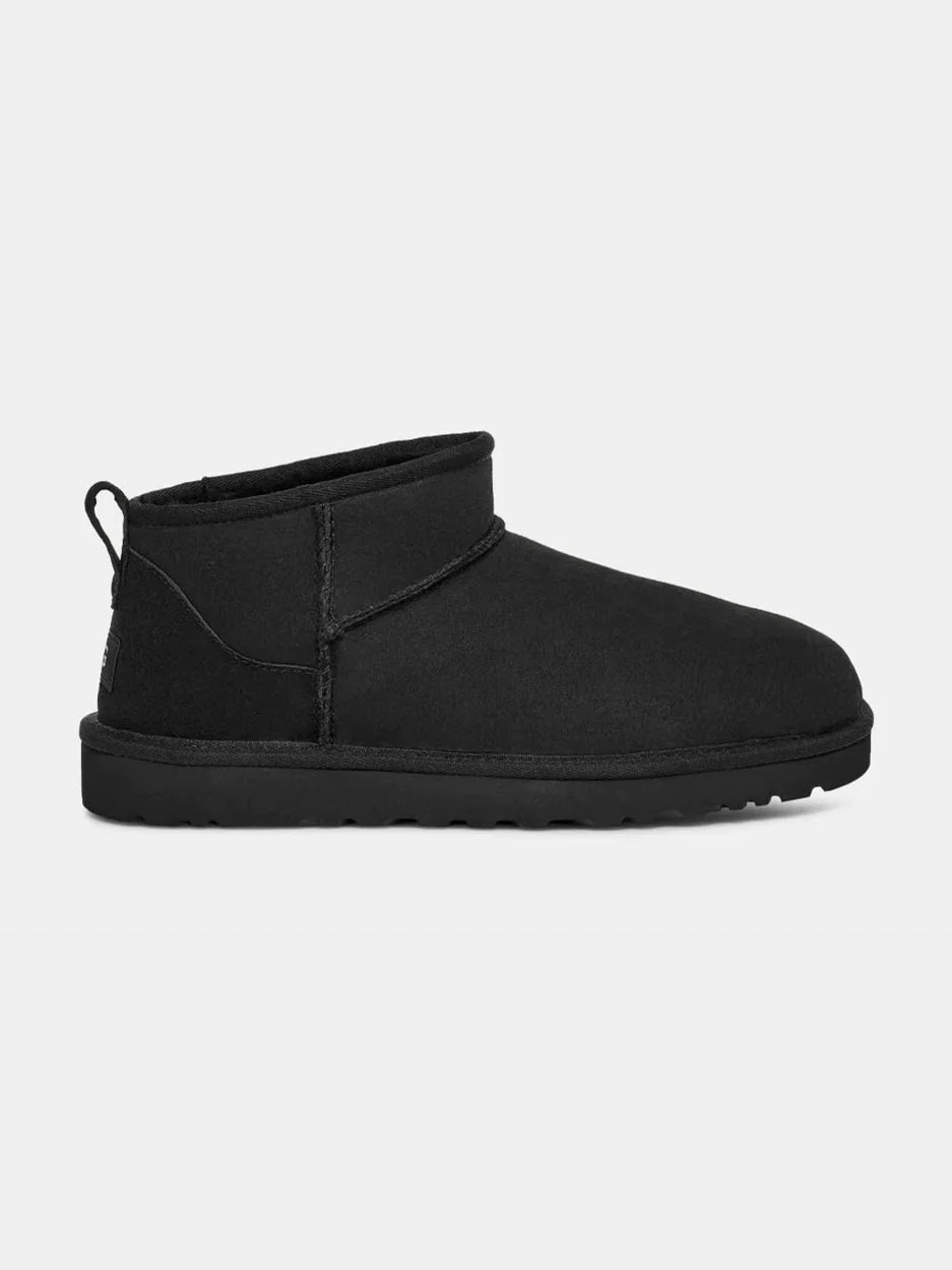 UGGS  HERRE CLASSIC ULTRA MINI BLACK