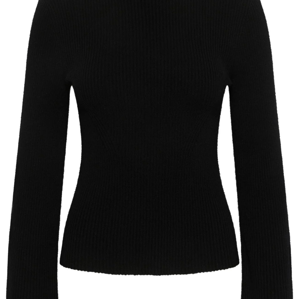 
                  
                    GESTUZ ANTALIGZ PEPLUM WOOL PULLOVER BLACK
                  
                