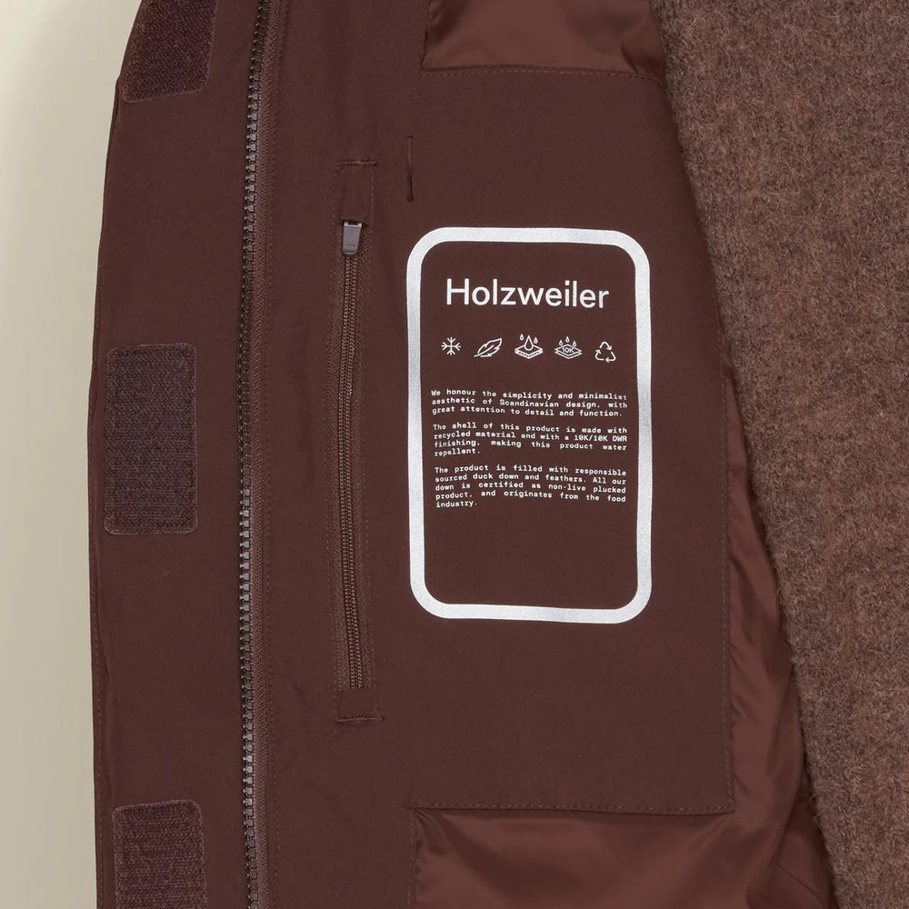 
                  
                    HOLZWEILER BESSEGGEN DOWN JACKET DK BROWN
                  
                