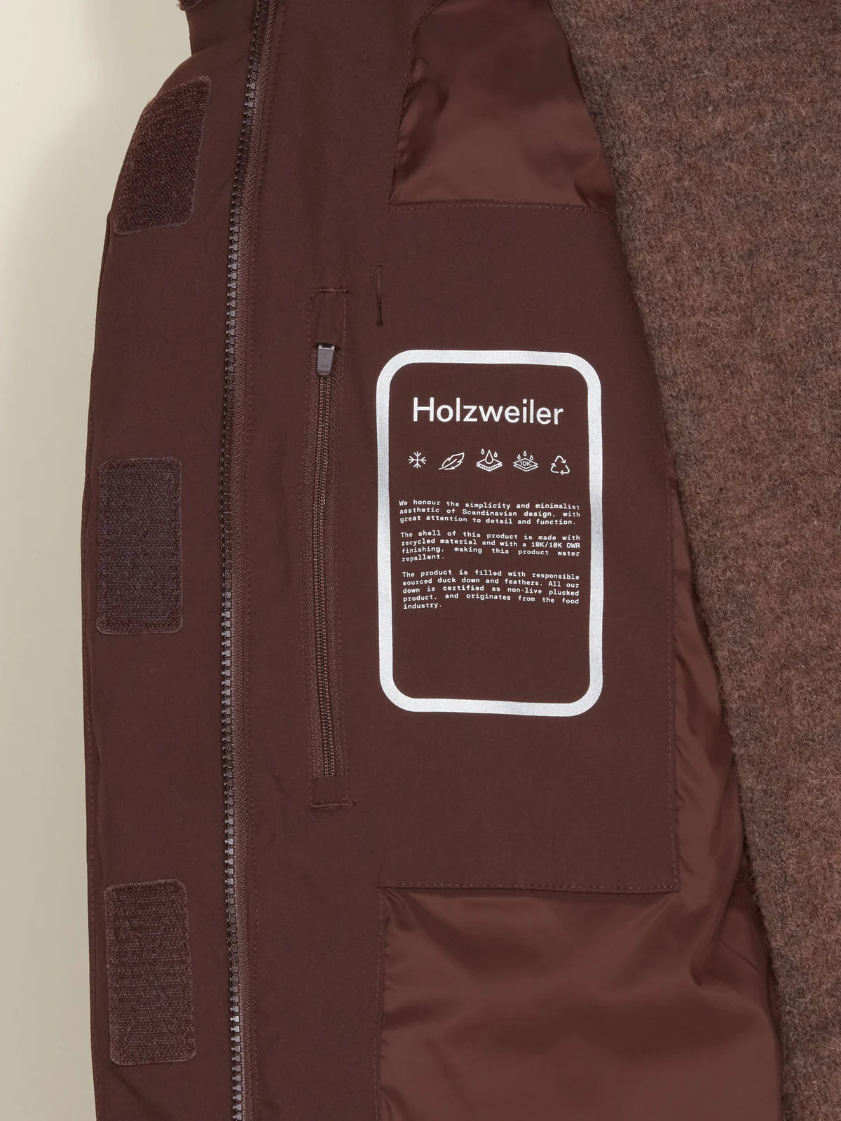 
                  
                    HOLZWEILER BESSEGGEN DOWN JACKET DK BROWN
                  
                