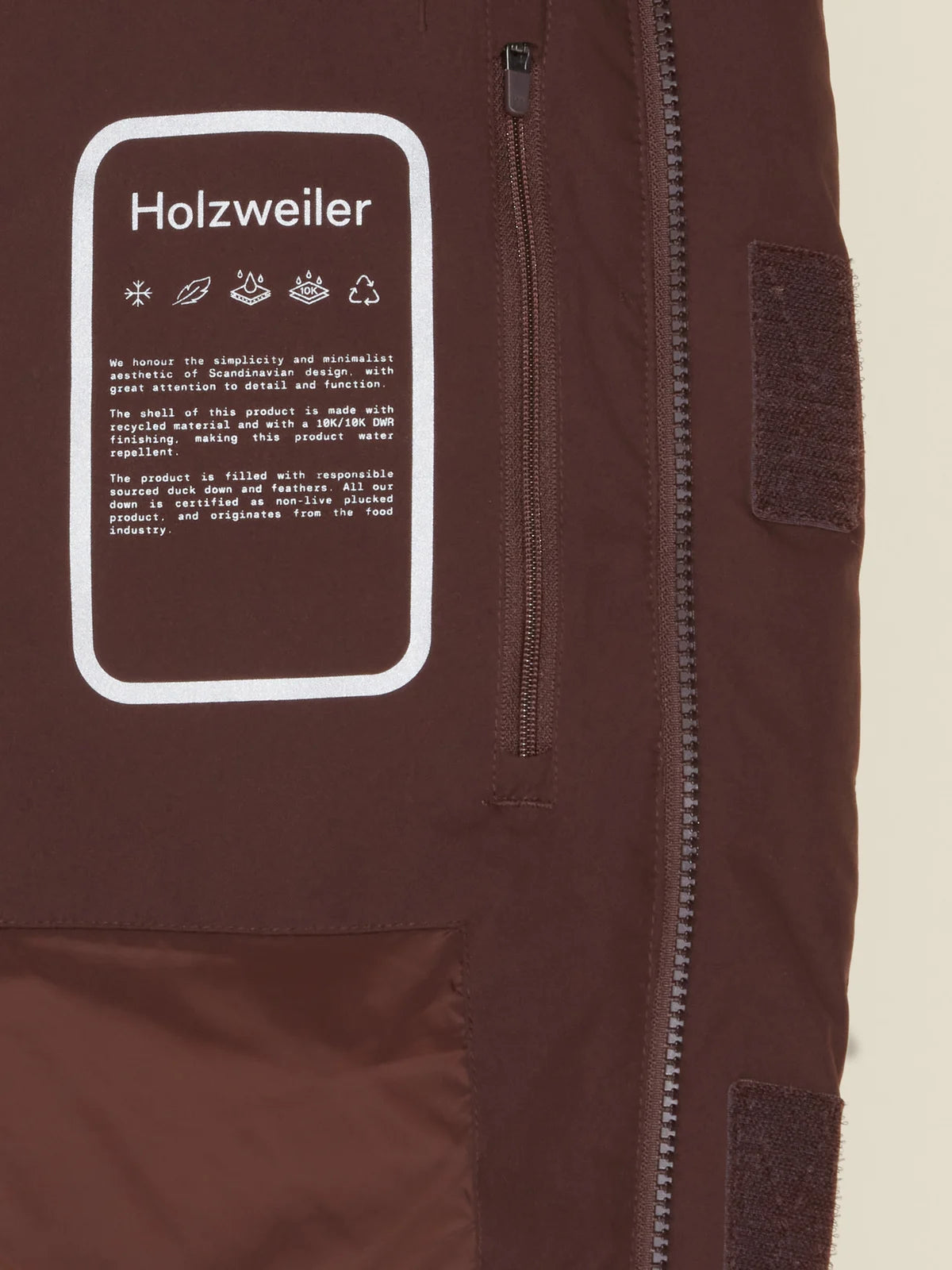 
                  
                    HOLZWEILER HERRE DOVRE DOWN JACKET DK. BROWN
                  
                