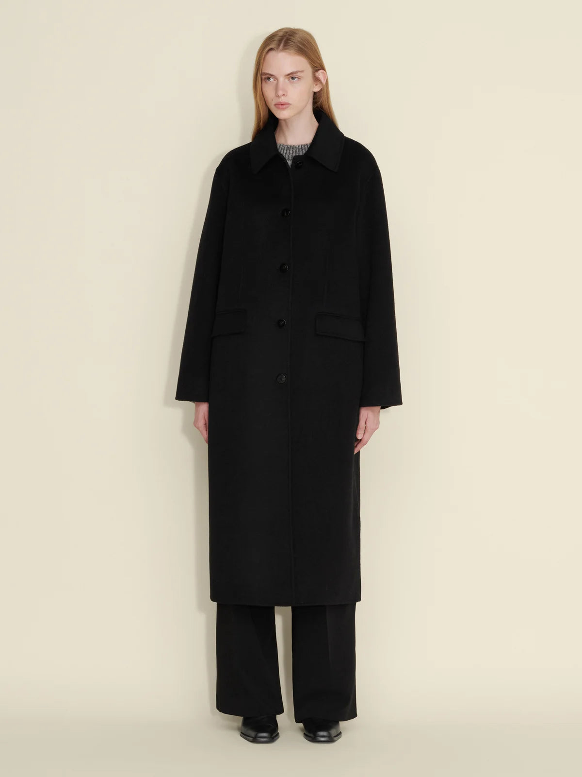 
                  
                    HOLZWEILER FELSA WOOL COAT BLACK
                  
                