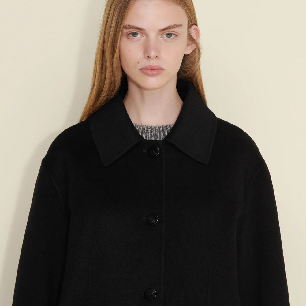 
                  
                    HOLZWEILER FELSA WOOL COAT BLACK
                  
                