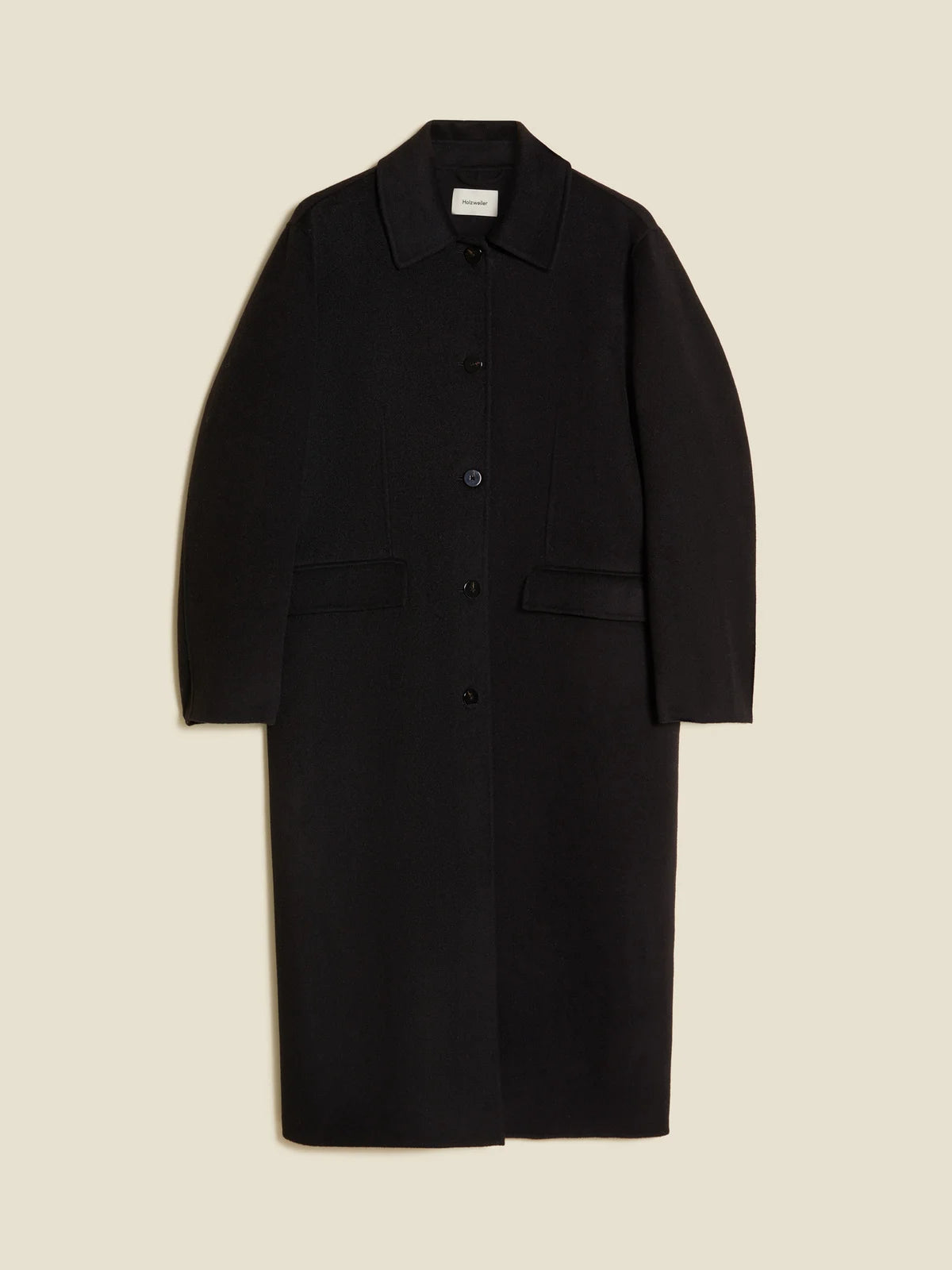 
                  
                    HOLZWEILER FELSA WOOL COAT BLACK
                  
                