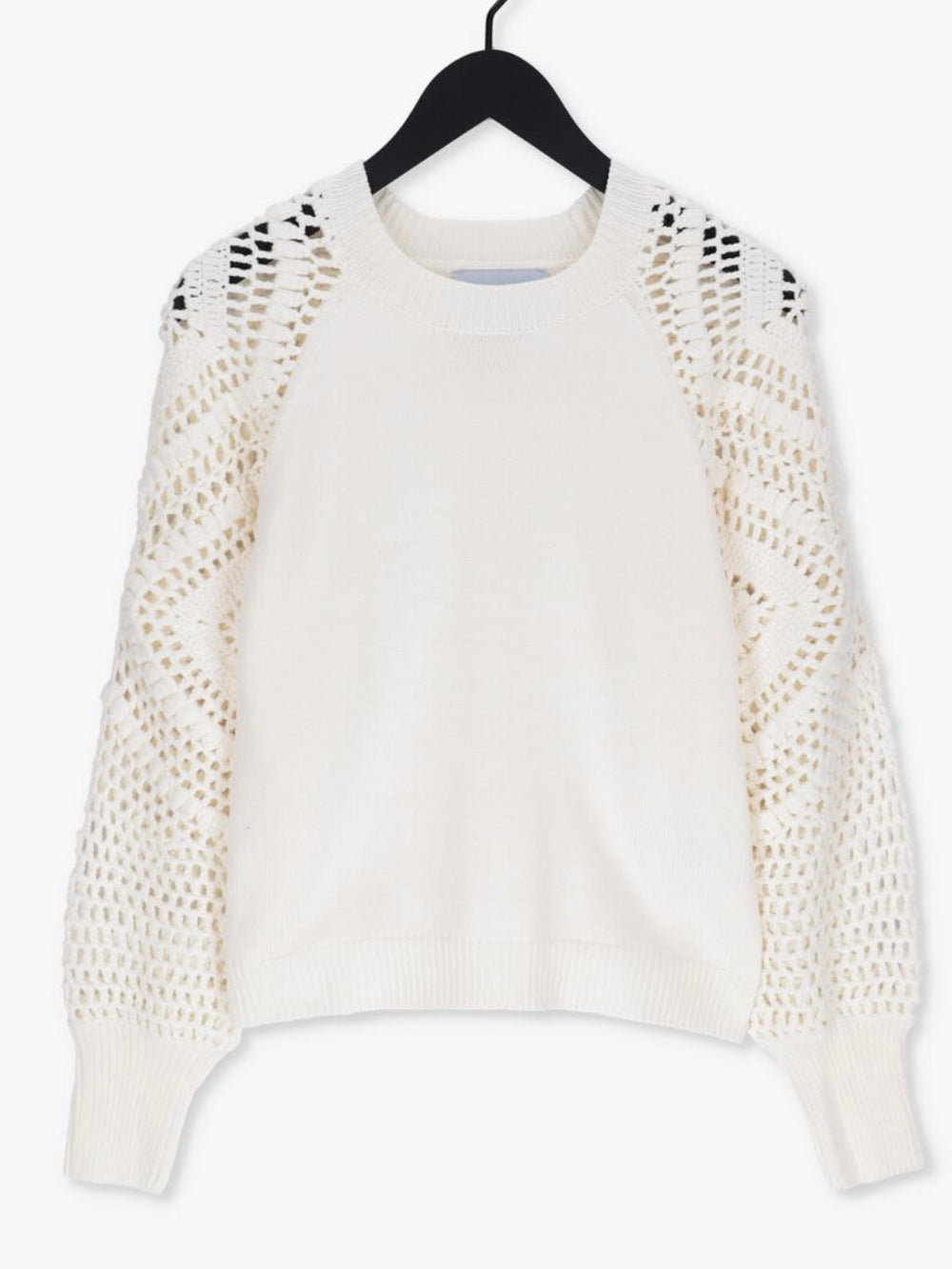 MINUS TALINA LONG SLEEVE KNIT PULLOVER OFFWHITE