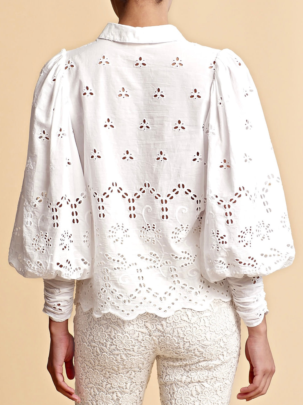 
                  
                    BY TIMO BRODERIE ANGLAISE SHIRT WHITE
                  
                