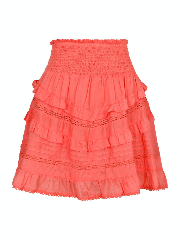 
                  
                    NEO NOIR DONNA S VOILE SKIRT CORAL
                  
                