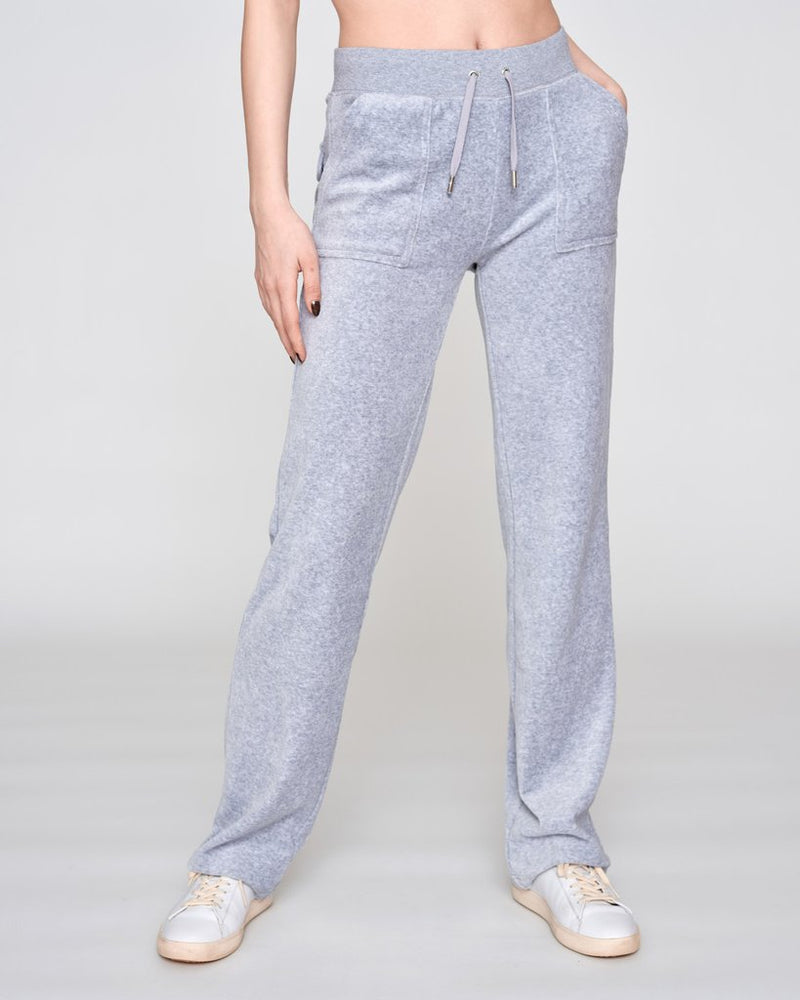 
                  
                    JUICY COUTURE VELOUR PANT LIGHT GREY MARL LYSEGRÅ
                  
                