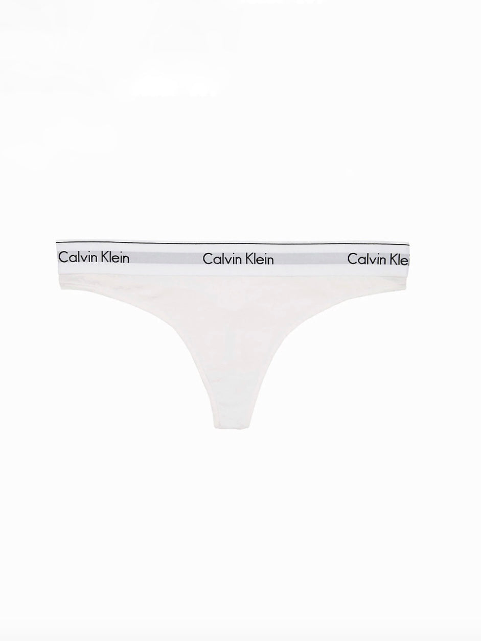 
                  
                    CALVIN KLEIN THONG WHITE
                  
                