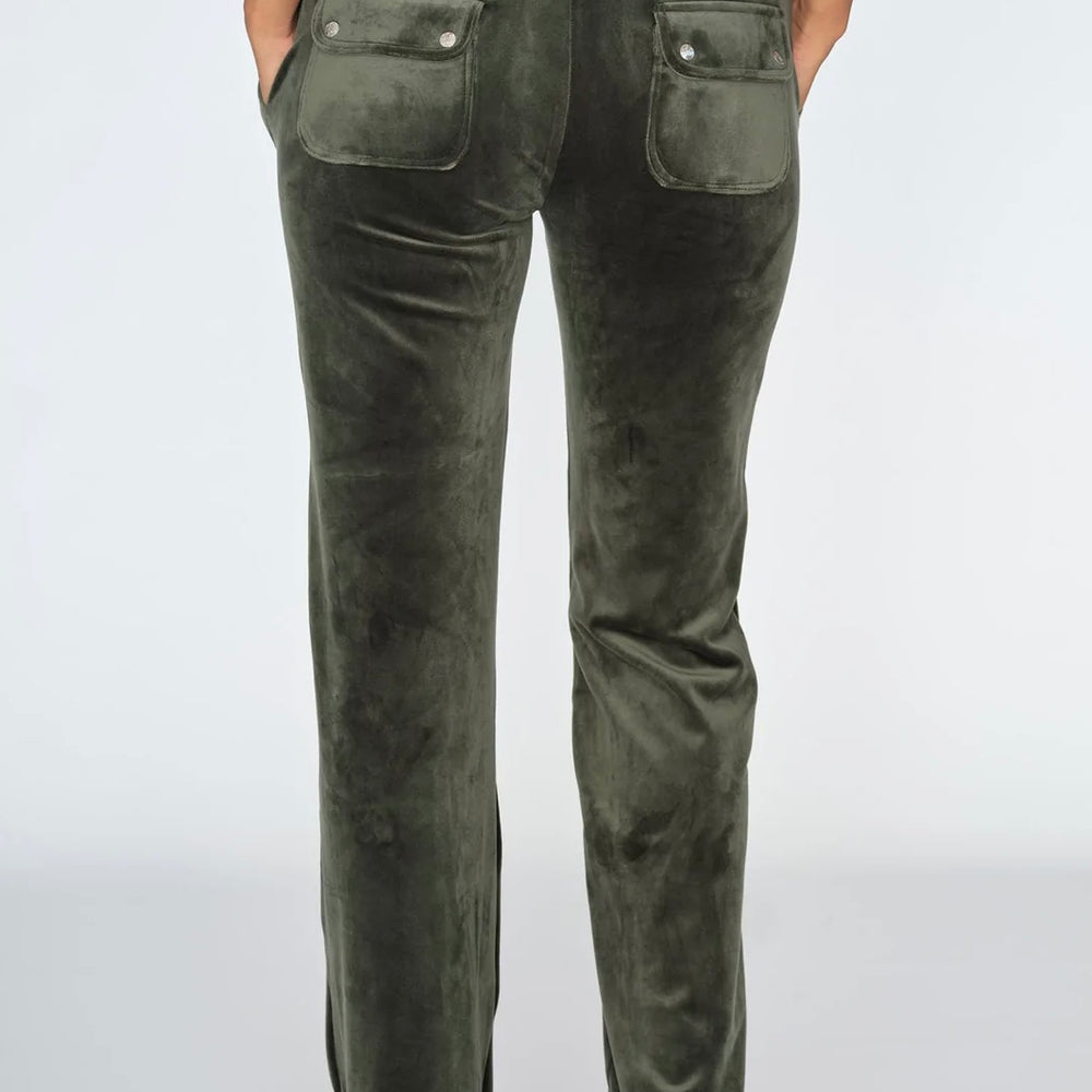 
                  
                    JUICY COUTURE VELOUR PANT DARK MOSS
                  
                
