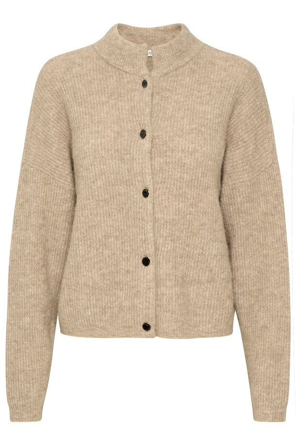 
                  
                    GESTUZ ALPHAGZ SHORT CARDIGAN WARM SAND MELANGE
                  
                